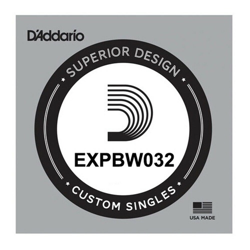 D'Addario EXPBW032 80/20 Bronze Acoustic String, .032 gauge, Single String