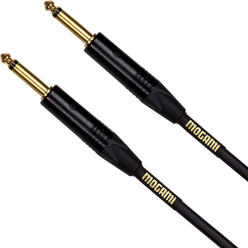 Mogami Gold Instrument cable - Straight Ends - 10 Foot