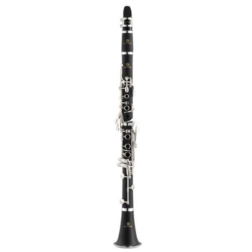 Jupiter JCL700SA Clarinet 700 Series w/ Silver Keys, Stackable Case