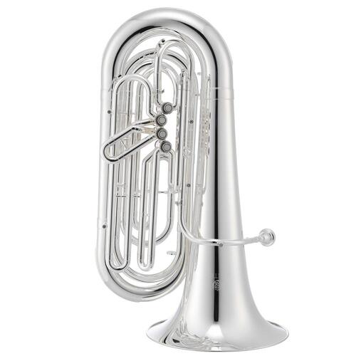 Jupiter JTU1010S Tuba BBb 4 Valve 1000 Series Silver (New 482S)