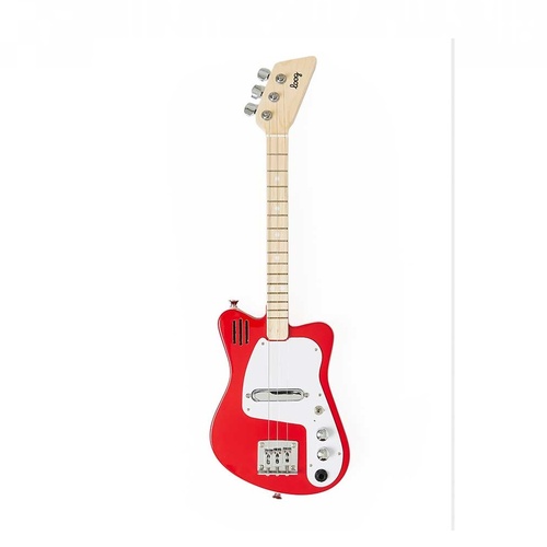 Loog Mini Electric Guitar -  Red