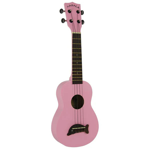 Kala Makala Dolphin Series Sporano Ukulele Pink  Gloss with Bag