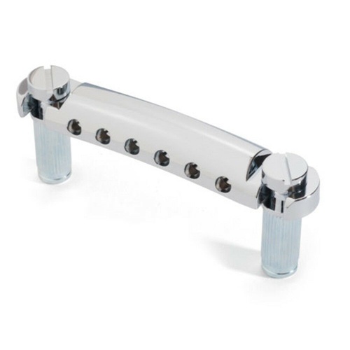 Gotoh 'Stop' Tailpiece Chrome  M8 x 1.25 for Solidbody Electric Guitar