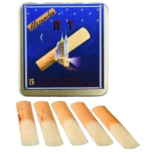 Alexander Reeds New York Soprano Saxophone Reeds Strength 4 Box of 5