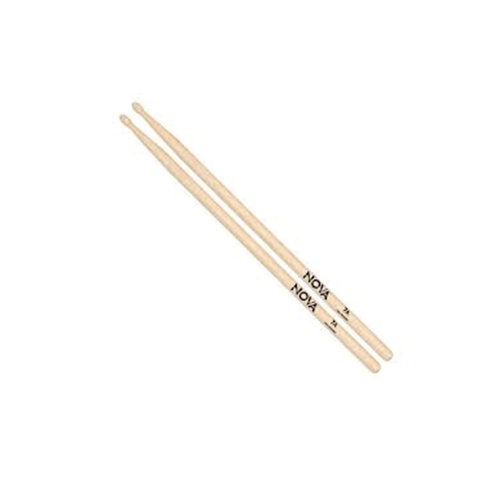 Vic Firth Nova 7A Wood Tip 1 Pair American Hickory Drumsticks