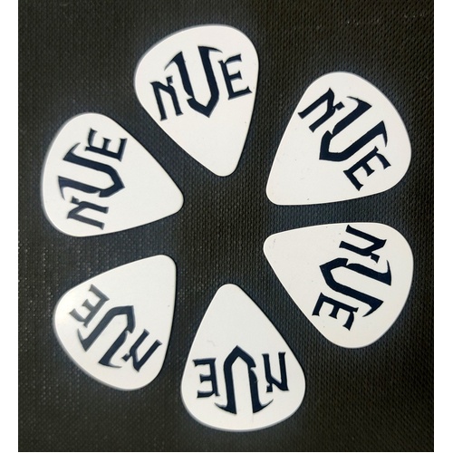 NVE Guitars  6 x Guitar Picks / Plectrums 0.46 mm Gauge 