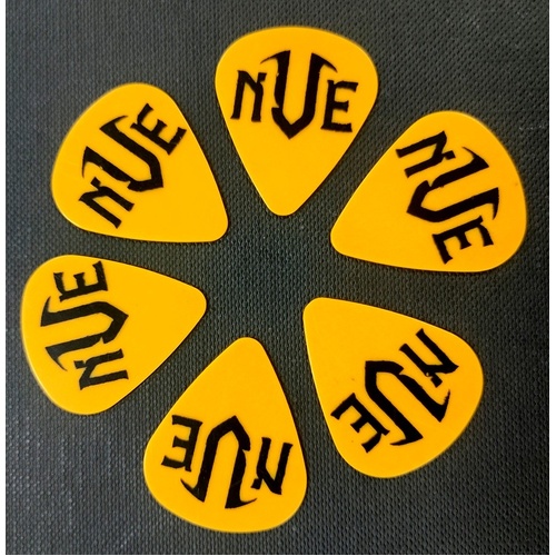 NVE Guitars  6 x Guitar Picks / Plectrums 0.71 mm Gauge