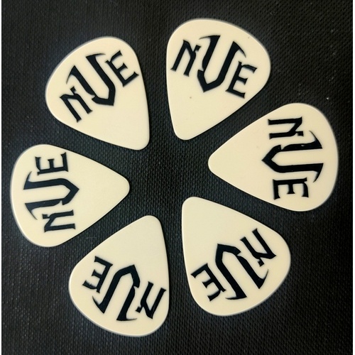 NVE Guitars  6 x Guitar Picks / Plectrums 0.96 mm Gauge