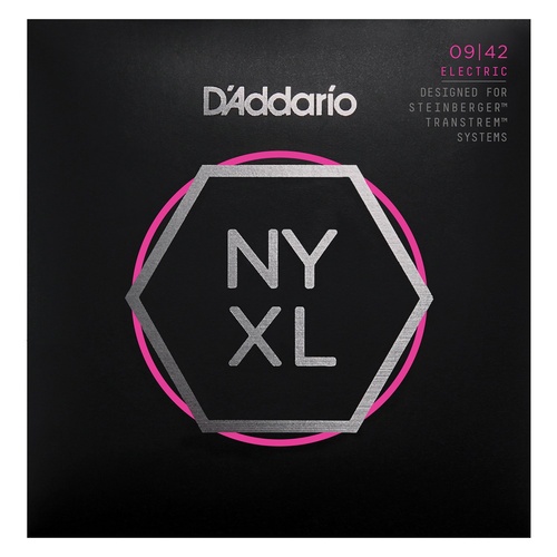 D'Addario NYXLS0942 Nickel Wound Electric Guitar Strings, Super Light, Double Ball End