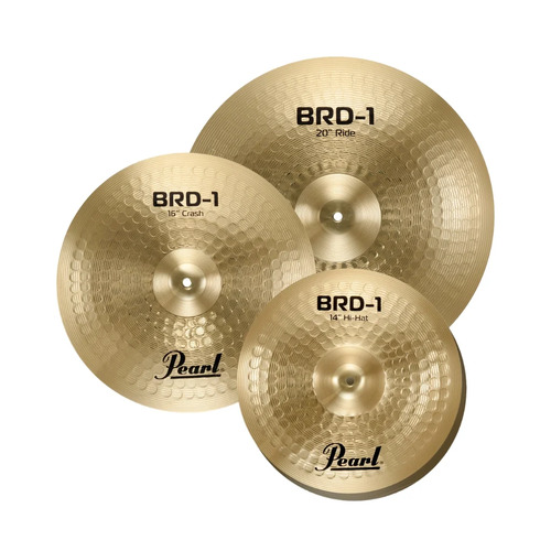 Pearl BRD-1 Cymbal Set 14/16/20 with Bag