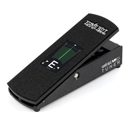 Ernie Ball VPJR Active Volume Pedal with Digital Chromatic Tuner- Black