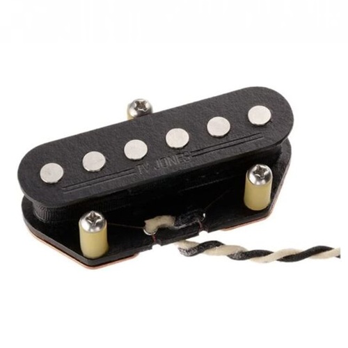 TV Jones Starwood Bridge Tele Single Coil Pickup - Raw Black