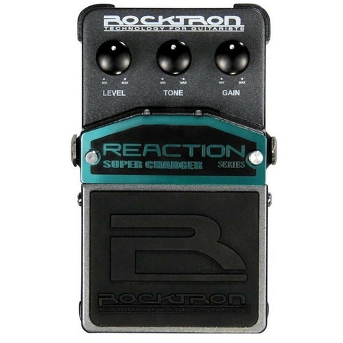 Rocktron Reaction Series Super Charger Overdrive Guitar Effects Pedal  