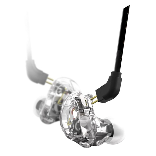 Stagg - High-Resolution Dual Driver In-Ear Monitors - Clear