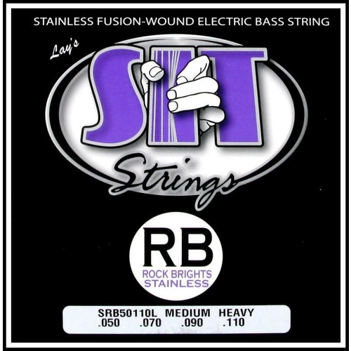 S.I.T Strings Electric Bass Guitar Rock Brights Stainless Steel 50 - 110 SIT