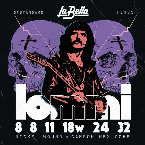 La Bella Tony Iommi Signature Electric Guitar Strings