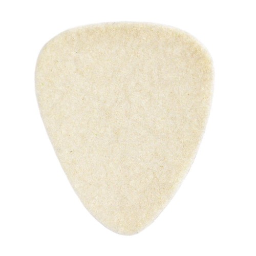 Felt Tones Natural Wool Felt 1 x Guitar / Ukulele Pick