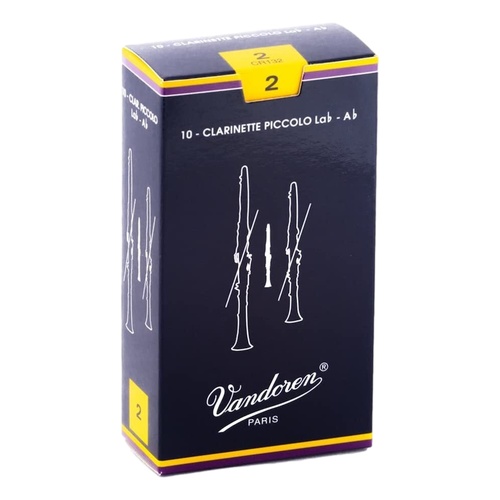 Vandoren Sopranino ( Piccolo ) Clarinet Reeds Traditional Grade 2