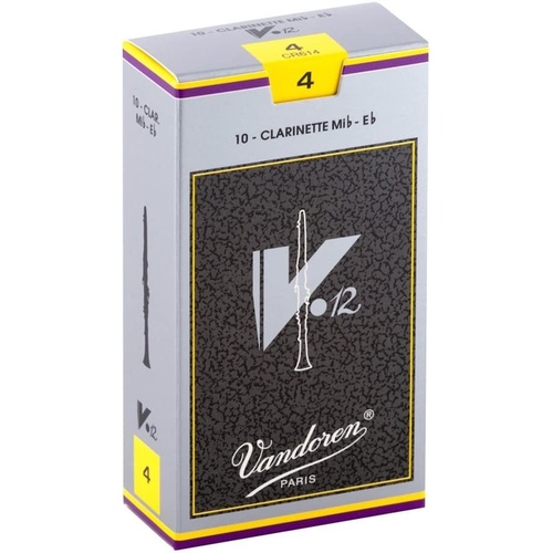 Vandoren E Flat Clarinet Reed V12 Box of 10 Grade 4