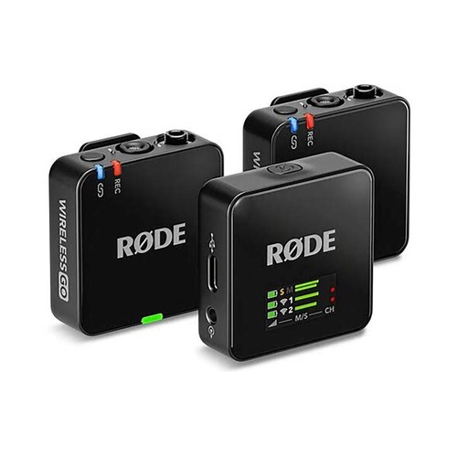 Rode Wireless GO Gen 3  Dual Channel Compact Wireless Microphone System 2.4 GHz