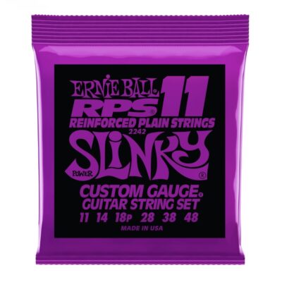 1 Pack Ernie Ball 2242 Power Slinky RPS 11 Electric Guitar Strings 11 - 48 New