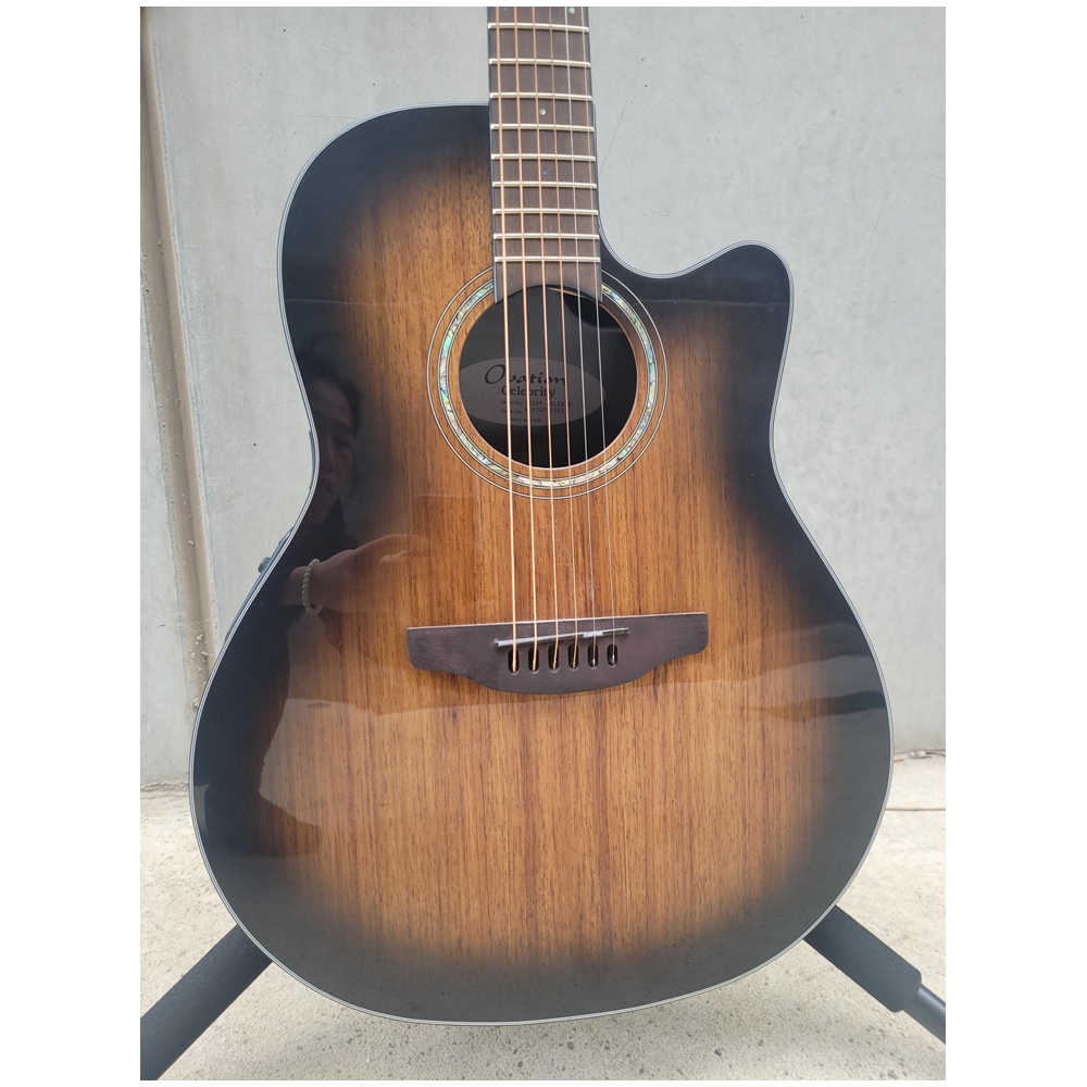 Ovation CS24P Acoustic / Electric Guitar Limited Edition Australian Blackwood