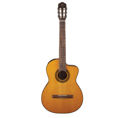 Takamine GC1 Series AC/EL Classical Guitar with Cutaway in Natural Gloss Finish