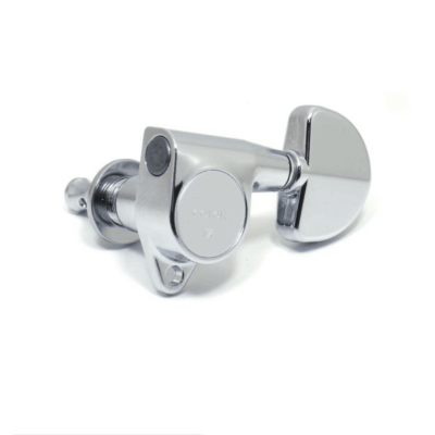 Gotoh SG301 'Grover Style' Tuning Keys (set of 6) - 3 a Side - Chrome