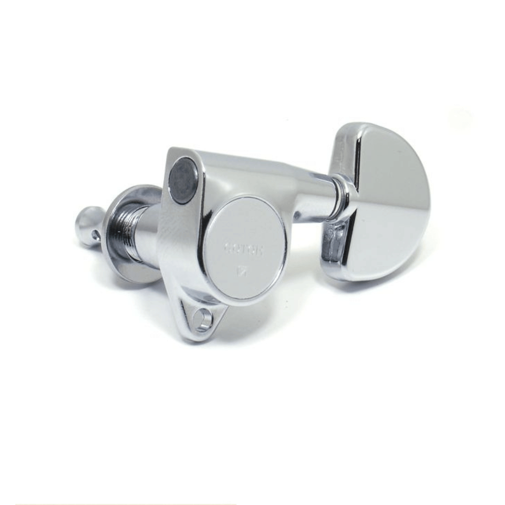 Gotoh SG301 'Grover Style' Tuning Keys (set of 6) - 3 a Side - Chrome