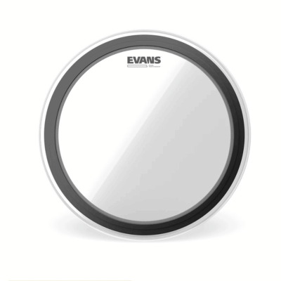 Evans EMAD Coated White Bass Drum Head, 20 Inch
