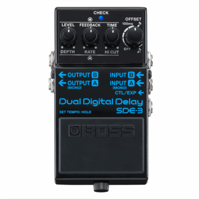 Boss SDE-3 Dual Digital Delay Guitar Effects Pedal SDE3