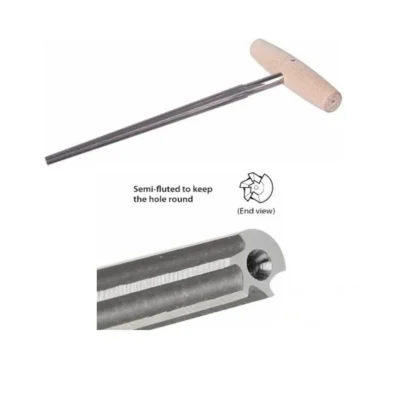 Juzek Luthier Violin / Viola Peg Hole Reamer Taper 1:30 Straight Flutes