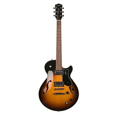 Godin 039074 Montreal Premiere TriplePlay Sunburst HG Hollowbody 6 String Electric Guitar with Bag
