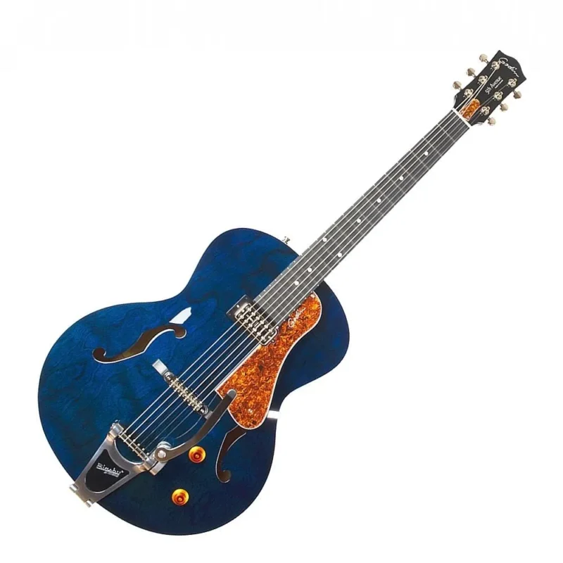 ギター GODIN GUITAR Night Club Indigo Blue Godin Indigo Blue 5th Avenue Night Club 6 String Hollowbody Guitar