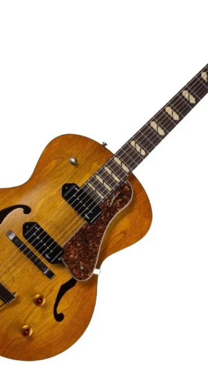 Godin 5th Avenue Jumbo P90 Hollow Body Electric Guitar - Harvest Gold