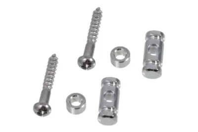 BBT Barrel Style String Guides - Set of 2 - Chrome
