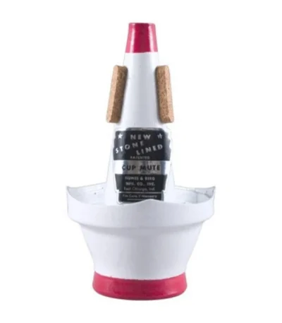 Humes & Berg 102 Trumpet Cup Mute  Stone-lined cup mute New