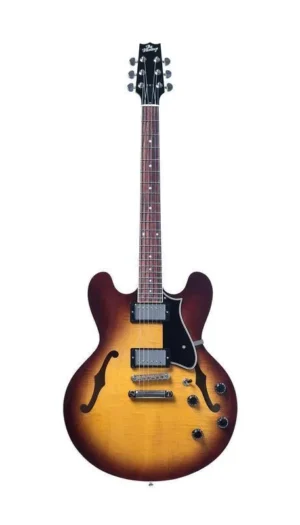 Heritage Standard H-535 Semi-Hollow Electric Guitar with Case Sunburst