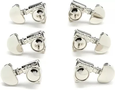 Grover 102NV Original "Milk Bottle" Style Rotomatics Tuning Machines Set - Nickel