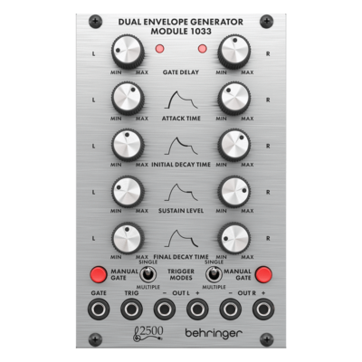 The Behringer Legendary 2500 Series 1033 Analog Dual Envelope Generator Module