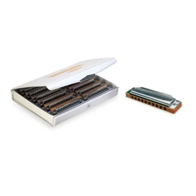 Suzuki Folkmaster Harmonica box set of 12 key's - 12 Harps in case
