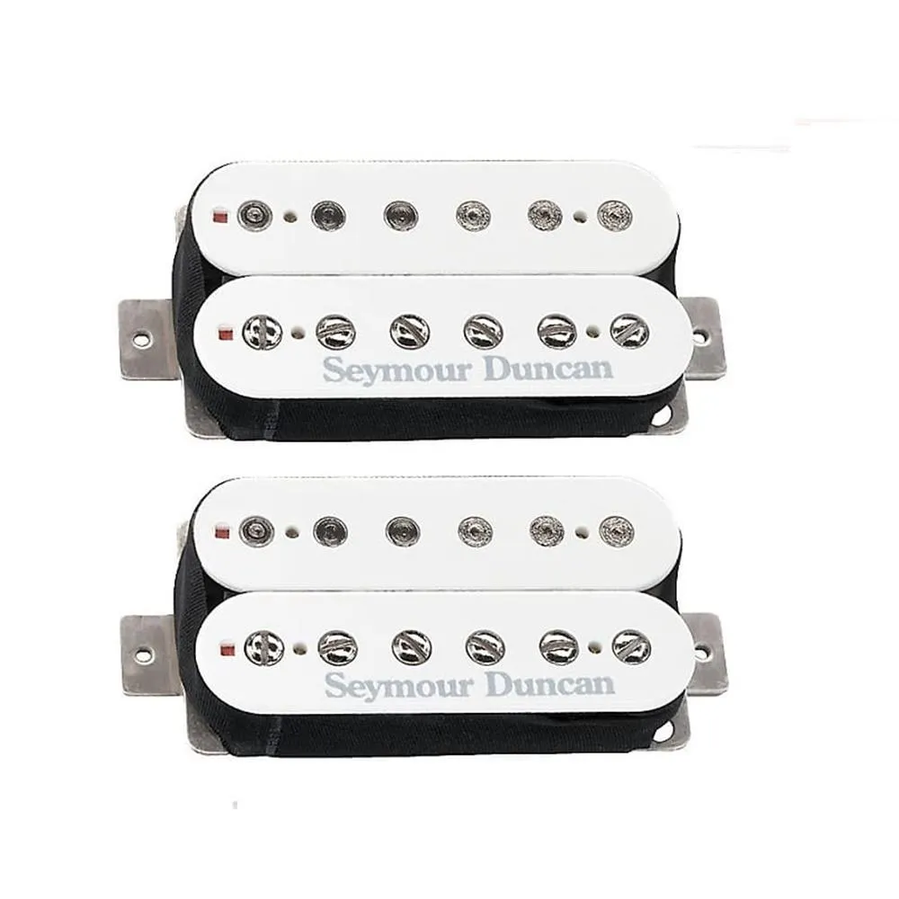 Seymour Duncan Hot Rodded Humbucker Pickup Set SH-2 SH-4 White
