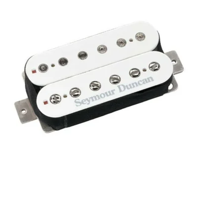 Seymour Duncan SH-6b Duncan Distortion Humbucker Guitar Pickup White Bridge