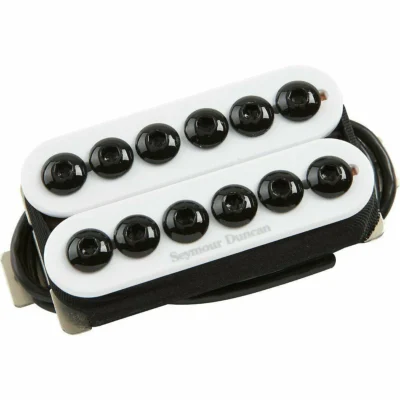 Seymour Duncan SH-8b Invader White  Bridge Humbucker Guitar Pickup 11102-31-W
