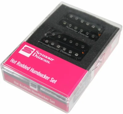 Seymour Duncan Hot Rodded Humbucker Pickup Set  SH-2 SH-4 Bridge Neck Jazz Black