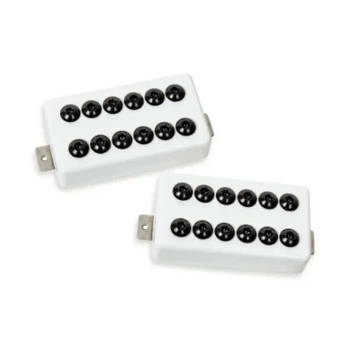 Seymour Duncan SH-8 Invader Electric Guitar Pickup Set Frost White