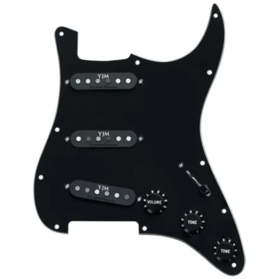 Seymour Duncan Yngwie YJM Signature loaded Pickguard - Black
