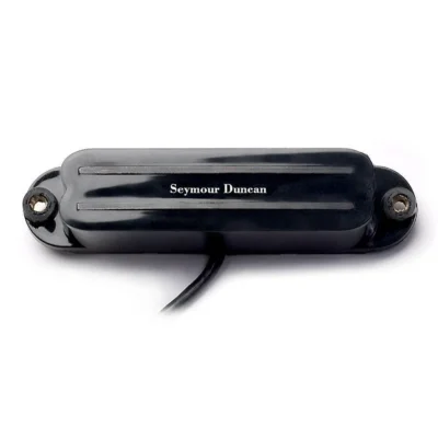 Seymour Duncan SHR-1b Hot Rails for Strat Guitar Pickup in Black Bridge