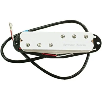 Seymour Duncan SDBR-1b Duckbuckers Strat Guitar Pickup Bridge white