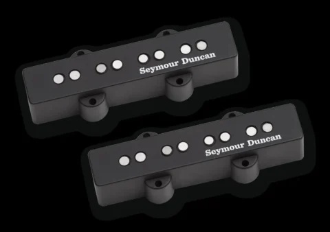 Seymour Duncan 11403-07 Apollo J-Bass 4-String Bridge/Neck Bass Pickup Set